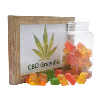 Ekstrakt z konopi GMP CBD Niedźwiedź Gumowaty Poprawia nastrój Witamina E Witamina B