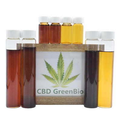 Surowy olej CBD redukujący niepokój o szerokim spektrum 500 mg 1000 mg 2000 mg