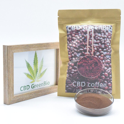 GreenBio 100g Kawowy ekstrakt ziołowy CBD Full Spectrum Uwalnianie bólu