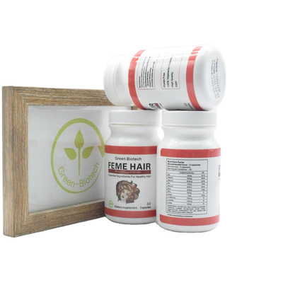 Private Label Włosy Witamina Suplement diety Biotyna Włosy Paznokcie Skóra Kapsułki