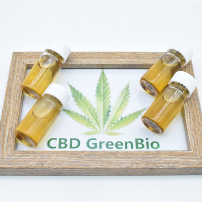 Czysty organiczny olej destylatowy CBD bez THC 80% dla pomocy w zasypianiu