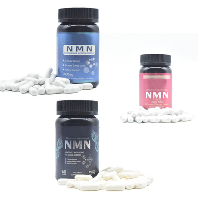 1000mg 1500mg Kapsułka NMN Suplement Private Label Koszerny GMP