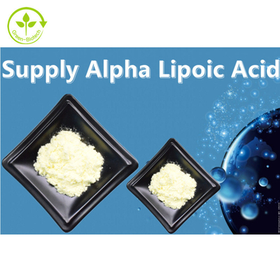 Kwas alfa-liponowy CAS 1077-28-7 Kwas alfa-liponowy w proszku Surowce