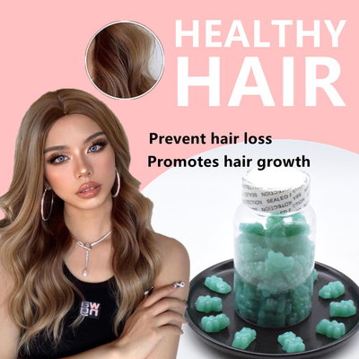 Healthy Care Product Gummies Bear Suplementy witaminowe z biotyną na porost włosów
