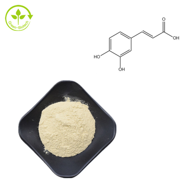Naturalne ekstrakty roślinne klasy kosmetycznej Kwas kawowy w proszku 99% CAS 331-39-5