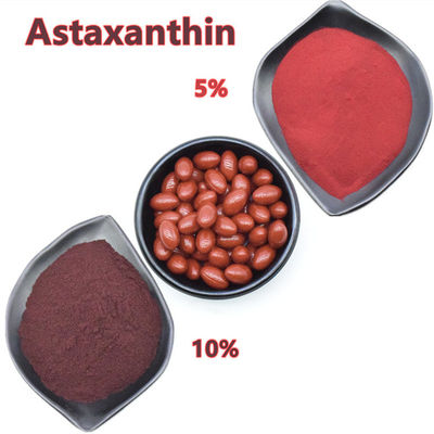Czysty naturalny ekstrakt z Haematococcus Pluvialis Astaksantyna w proszku 1% - 10%