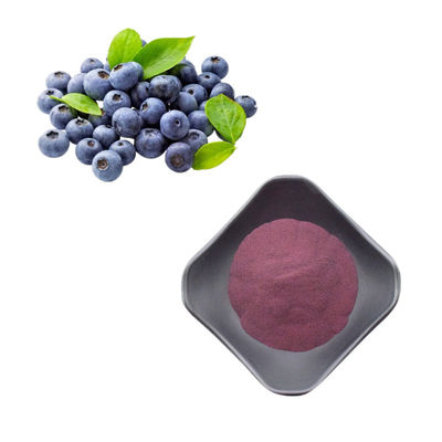 Naturalny ekstrakt z jagód w proszku Ekstrakt z dzikiej borówki organicznej Suszony proszek z jagód