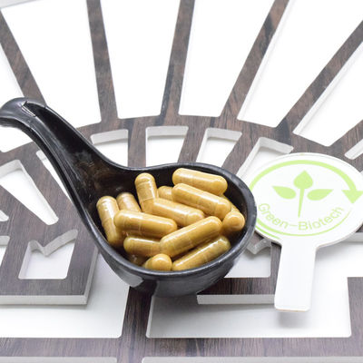 OEM Custom GMP ziołowe koreańskie czerwone ekstrakt z korzenia żeń-szenia kapsułki złota