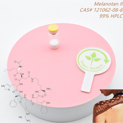 10 mg/ fiolkę Melanotan II Peptid do wstrzykiwań do opalania skóry