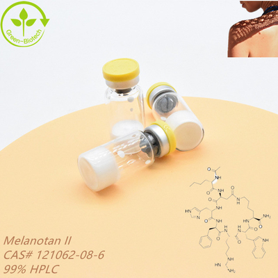 Produkty pochodzące z fabryki CAS 121062-08-6 Melanotan II do budowy mięśni