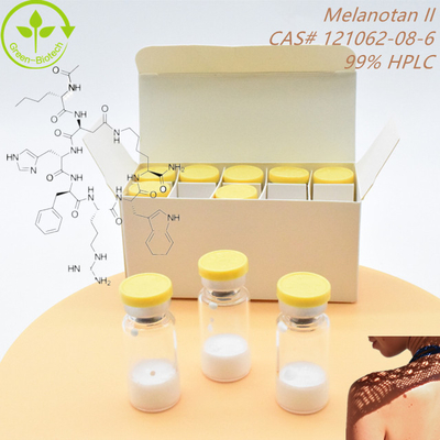 10 mg peptydu melanotan II na europejskim rynku do opalania skóry