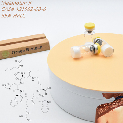 CAS 121062-08-6 Melanotan II Peptid Bulk 10 mg 20 mg Do budowy ciała