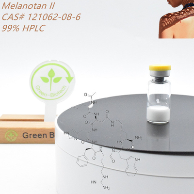 Sprzedaż hurtowa 99,9% naturalny czyste organiczny Melanotan II 10 mg 20 mg