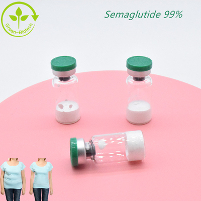 Gorąco sprzedawany Wysoka czystość 98% Peptydy odchudzające Biały Tirzepatyd Semaglutid