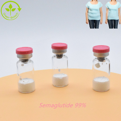 Najwyższej klasy CAS 910463-68-2 Czystość 98% Biały tirzepatyd Semaglutid
