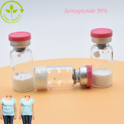 Najniższa cena Wysoka czystość 98% biały tirzepatyd Semaglutid 5 mg 10 mg