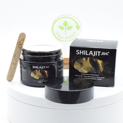 Naturalna żywica Shilajit 30g 50g OEM Private Label Shilajit Supplement Fermentowany ekstrakt roślinny