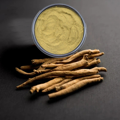 Ekstrakt z korzenia ashwagandhy Brązowy proszek 5% witanolid dla kapsułek z maką ashwagandhy