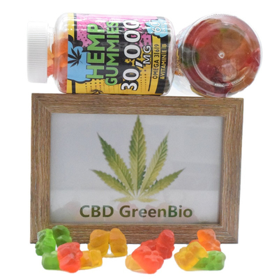 Ekstrakt z ziół konopnych CBD Gummy Bears uwalniają ból Gummy olej CBD