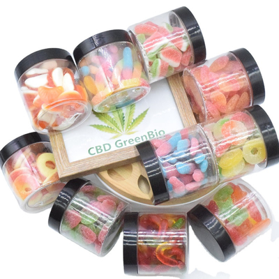 Ekstrakt z konopi CBD Sleep Gummy Pain Stress Release 220g na butelkę CBD Gummy Peach Rings
