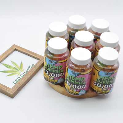 220g czystego żelki CBD na sen Witamina E Witamina B zwiększa energię Poprawia nastrój