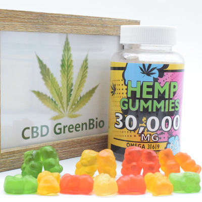 25mg żelek CBD o szerokim spektrum uwalniania niepokoju Organic Premium