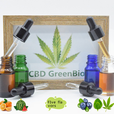 Surowy olej CBD redukujący niepokój o szerokim spektrum 500 mg 1000 mg 2000 mg