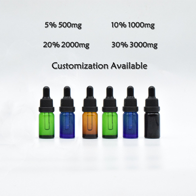 Izoluj 99,9% CBD Olej nalewki  CBD Redukcja niepokoju