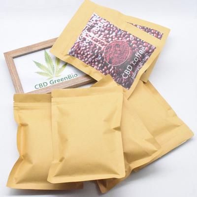 100g Naturalne składniki odżywcze kawy CBD w proszku Pełne spektrum