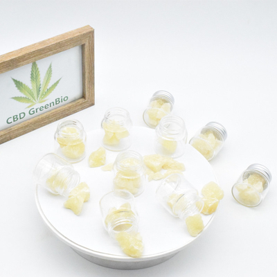 Ekstrakcja Kwiatów Konopi Czysty Wosk CBD 95% do Dabbingu Testowany HPLC