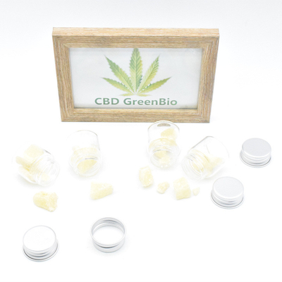 Ekstrakcja Kwiatów Konopi Czysty Wosk CBD 95% do Dabbingu Testowany HPLC