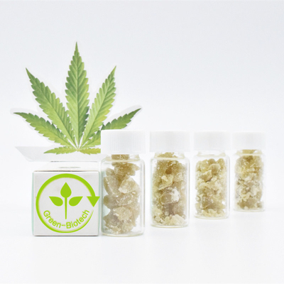Szklana butelka Pure Cbd Crumble Organiczny wosk konopny redukujący stres
