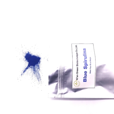 Halal Organiczna niebieska Spirulina 80 Mesh do napojów jadalnych E18 E25