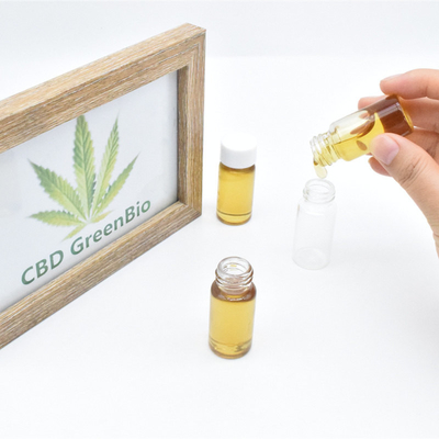 Czysty organiczny olej destylatowy CBD bez THC 80% dla pomocy w zasypianiu