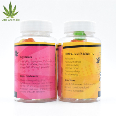 Opieka zdrowotna Full Spectrum CBD Gummy Chewy Poprawa nastroju