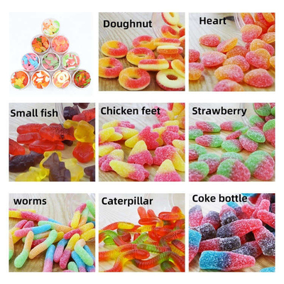 Jadalny Smaczny Olej Konopny CBD Gummy Bears Miękki Niepokój Relaksujący